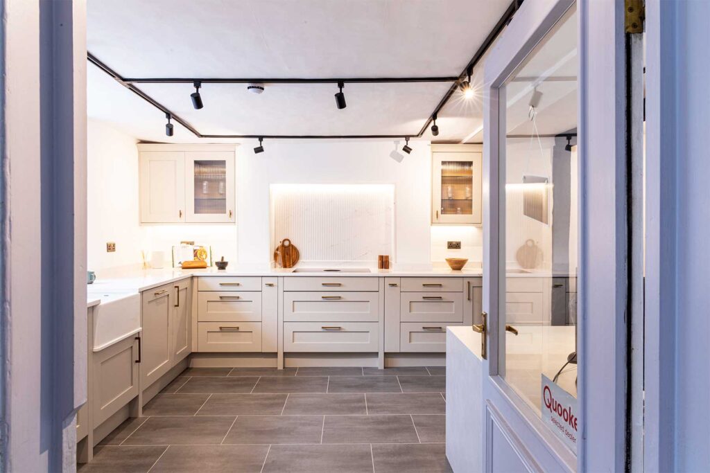 See the best kitchen layouts at the Claremont Kitchens showroom in Midhurst West Sussex